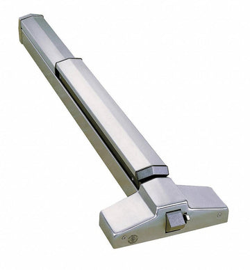 Accentra (Yale) 7100 48" Grade 1 Rim Exit Bar, Wide Stile Pushpad, Device, Less Trim, Hex Key Dogging